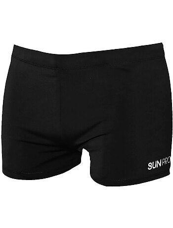 Calções de Banho Boxer Pretos para Homem Sun Project 265