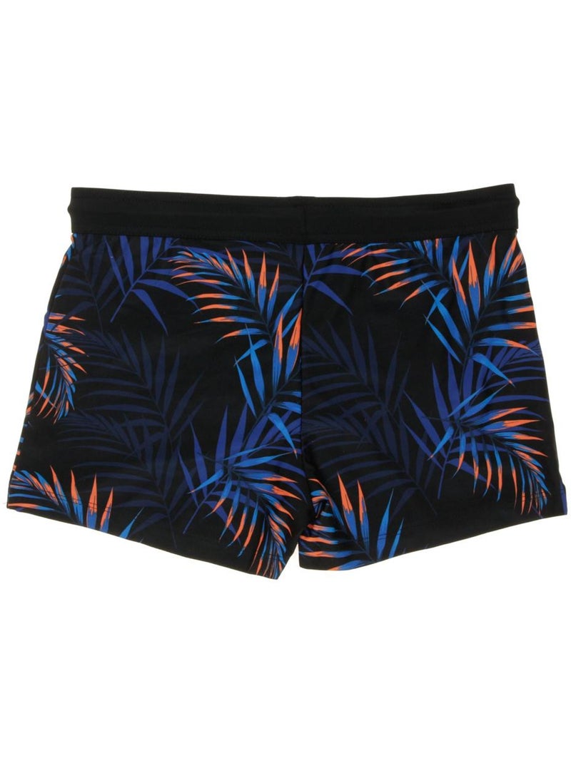 Calções de Banho Boxer Sun Project 1988 Preto/Laranja para Homem Preto - Kiabi