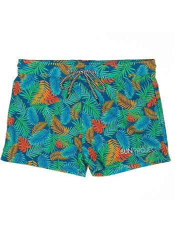 Calções de Banho Boxer Verdes para Homem Sun Project 3460
