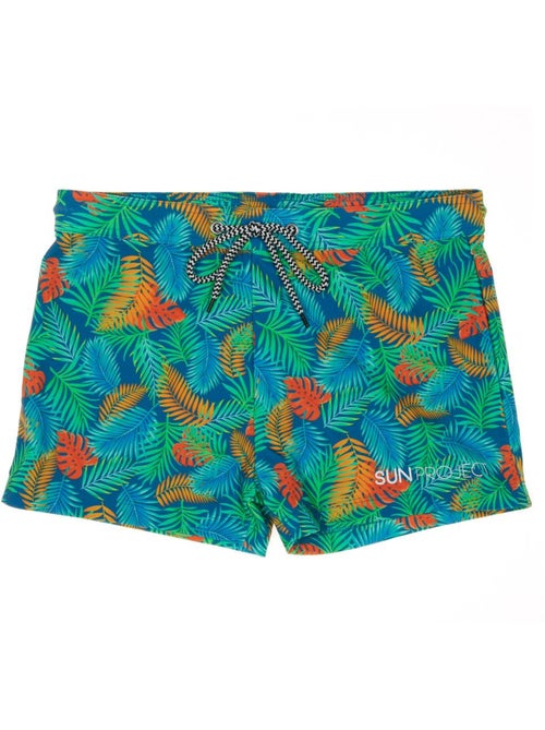 Calções de banho boxer verdes para homem sun project 3460 - Kiabi