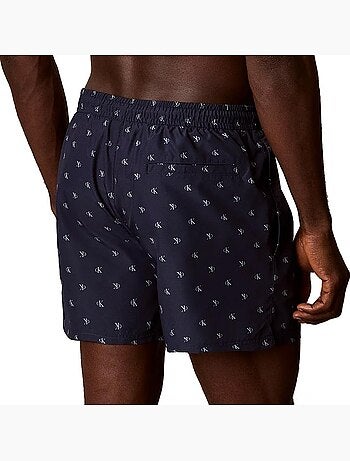 Calções de banho calvin klein jeans com cordão para homem
