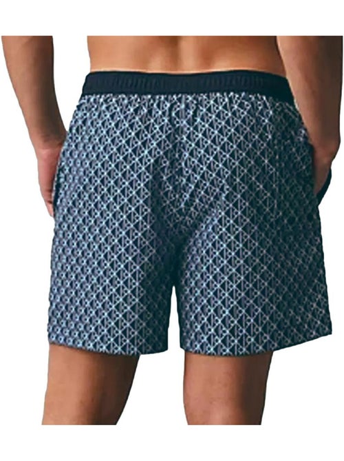 Calções de Banho Calvin Klein Jeans para Homem - Azul Marinho - Kiabi Calções de Banho Calvin Klein Jeans para Homem - Azul Marinho - Kiabi