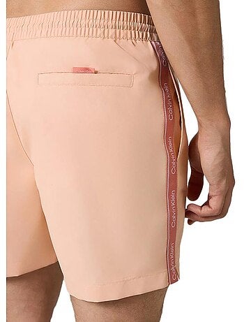 Calções de Banho Calvin Klein Jeans Rosa Claro para Homem - Tamanho M