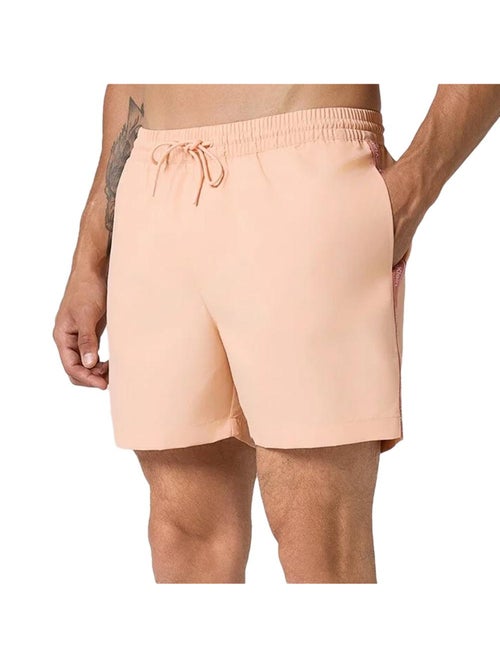 Calções de Banho Calvin Klein Jeans Rosa Claro para Homem - Tamanho M - Kiabi Calções de Banho Calvin Klein Jeans Rosa Claro para Homem - Tamanho M - Kiabi