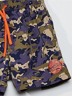 Calções de banho 'camuflagem' - Kiabi