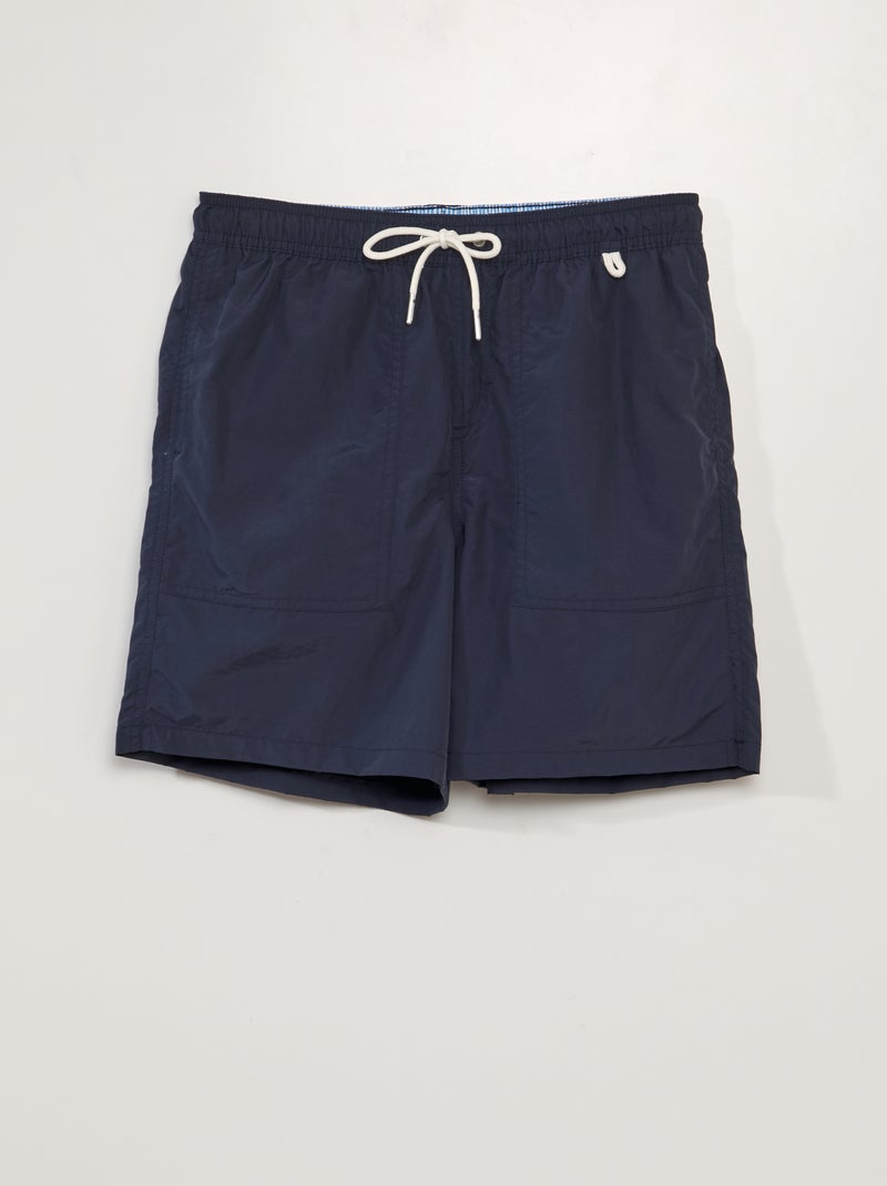 Calções de banho com bolsos AZUL - Kiabi