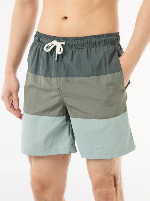 Calções de banho com bolsos - Kiabi