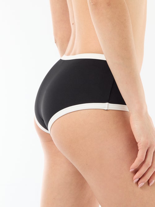 Calções de banho com bordas contrastantes - Kiabi