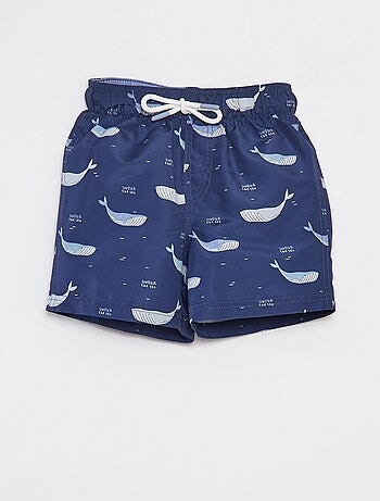 Calções de banho com estampado