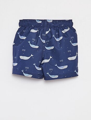 Calções de banho com estampado