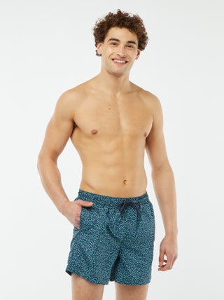 Calções de banho com estampado fantasia