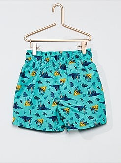 Calções de banho com estampado 'tigre' - Kiabi