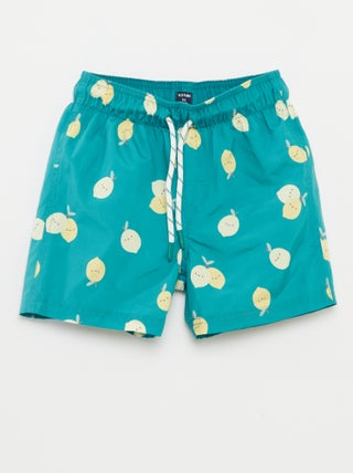 Calções de banho com estampado