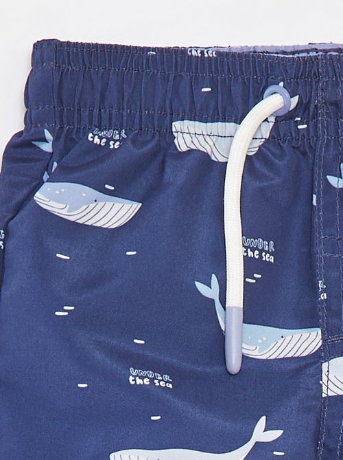 Calções de banho com padrão - Kiabi