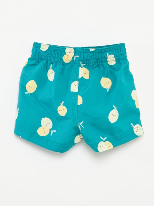 Calções de banho com padrão - Kiabi