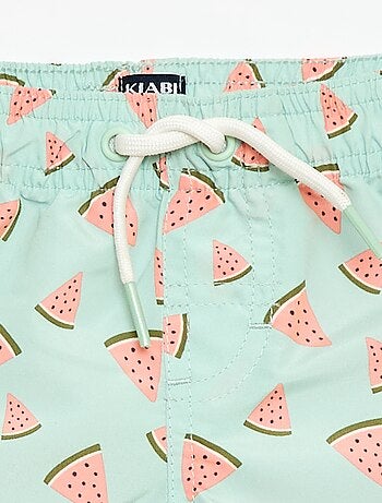 Calções de banho com padrão