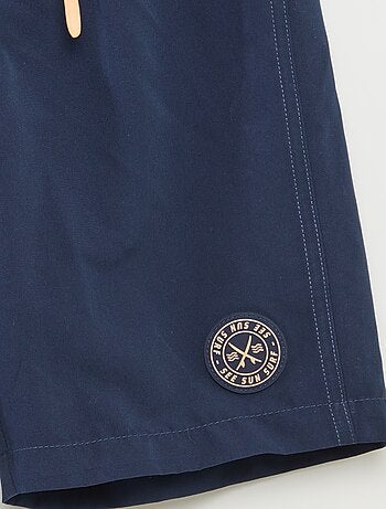 Calções de banho compridos degradê