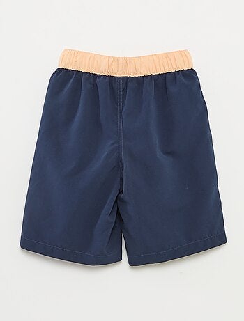 Calções de banho compridos degradê