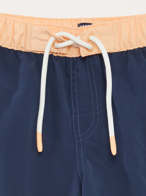 Calções de banho compridos degradê - Kiabi