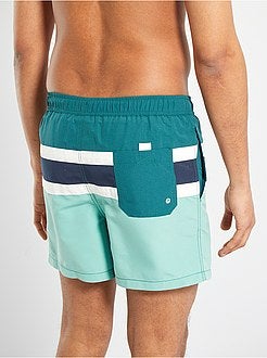 Calções de banho de conceção ecológica - Kiabi