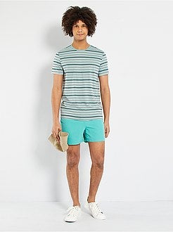 Calções de banho de conceção ecológica - Kiabi