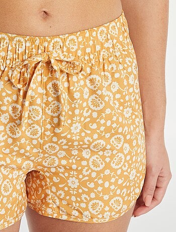 Calções de banho estampados