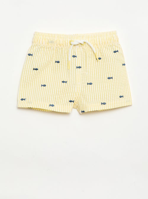 Calções de banho estampados - Kiabi