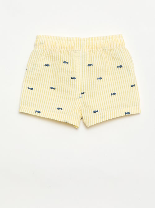 Calções de banho estampados - Kiabi