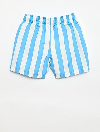 Calções de banho com estampado integral 'mar'