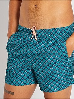 Calções de banho estampados - Kiabi