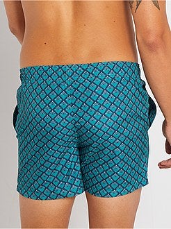 Calções de banho estampados - Kiabi
