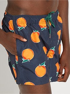 Calções de banho estampados - Kiabi