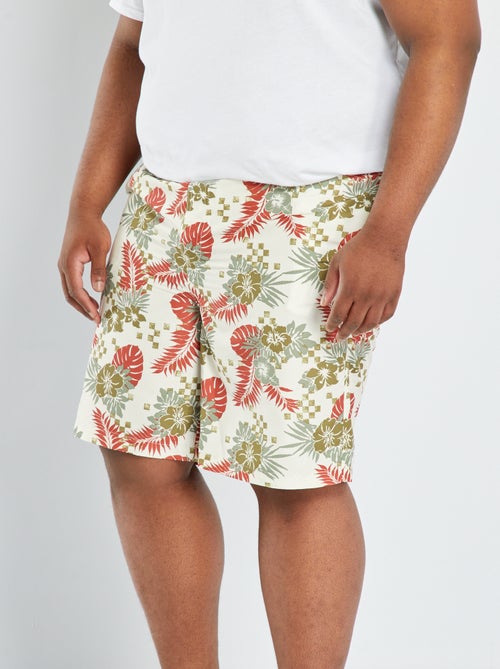 Calções de banho estampados - Kiabi