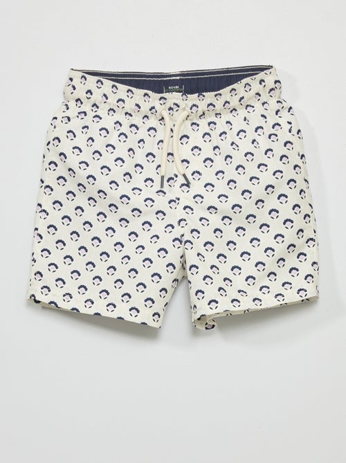 Calções de banho estampados - Kiabi