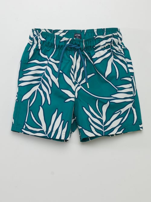 Calções de banho estampados - Kiabi