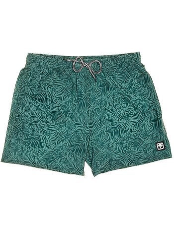 Calções de banho estampados laranja para homem sun project 3056