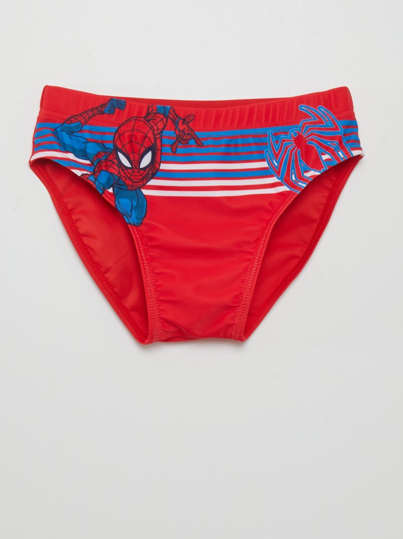 Calções de banho 'Homem-Aranha' VERMELHO - Kiabi