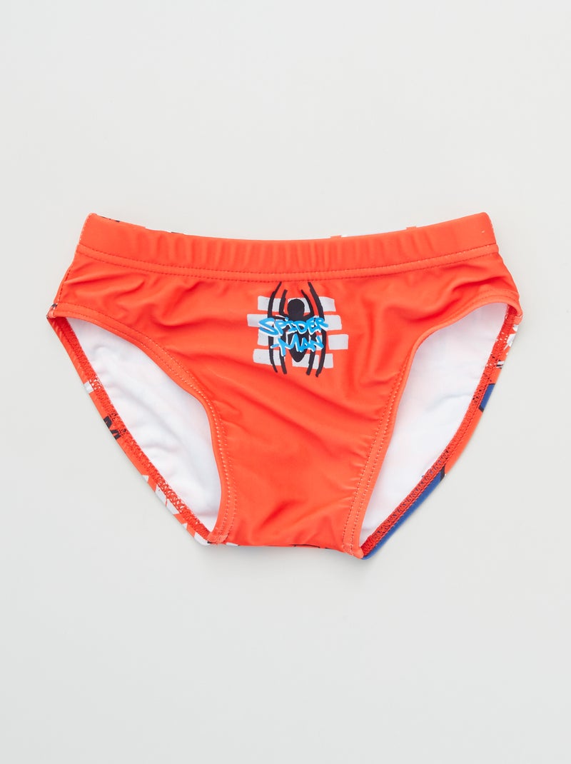 Calções de banho 'Homem-Aranha' Vermelho - Kiabi