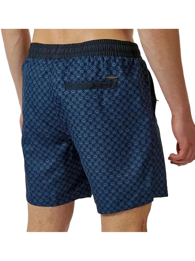 Calções de Banho Kaporal MARTYE para Homem com Padrão Azul Marinho Azul - Kiabi