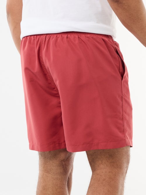 Calções de banho lisos - Kiabi