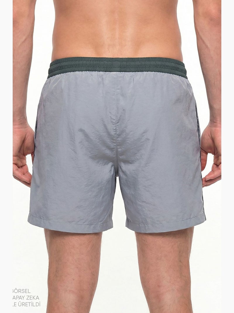 Calções de banho masculinos lagos smoky penti Cinza - Kiabi