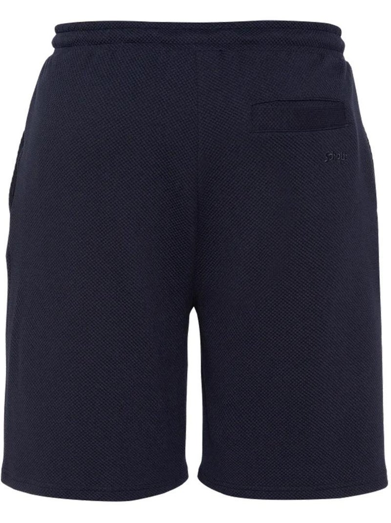 Calções de Banho Masculinos Schott em Malha Técnica Azul-marinho - Kiabi