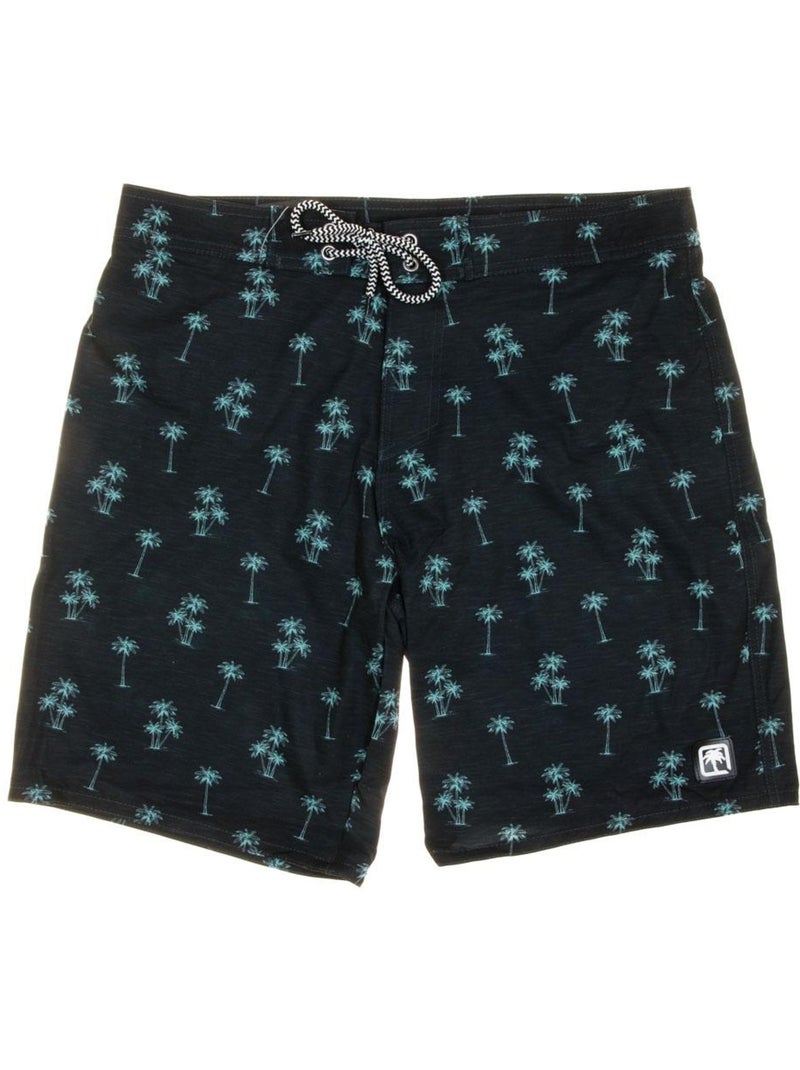 Calções de Banho Masculinos Sun Project 3058 com Padrões Marinhos Azul-marinho - Kiabi