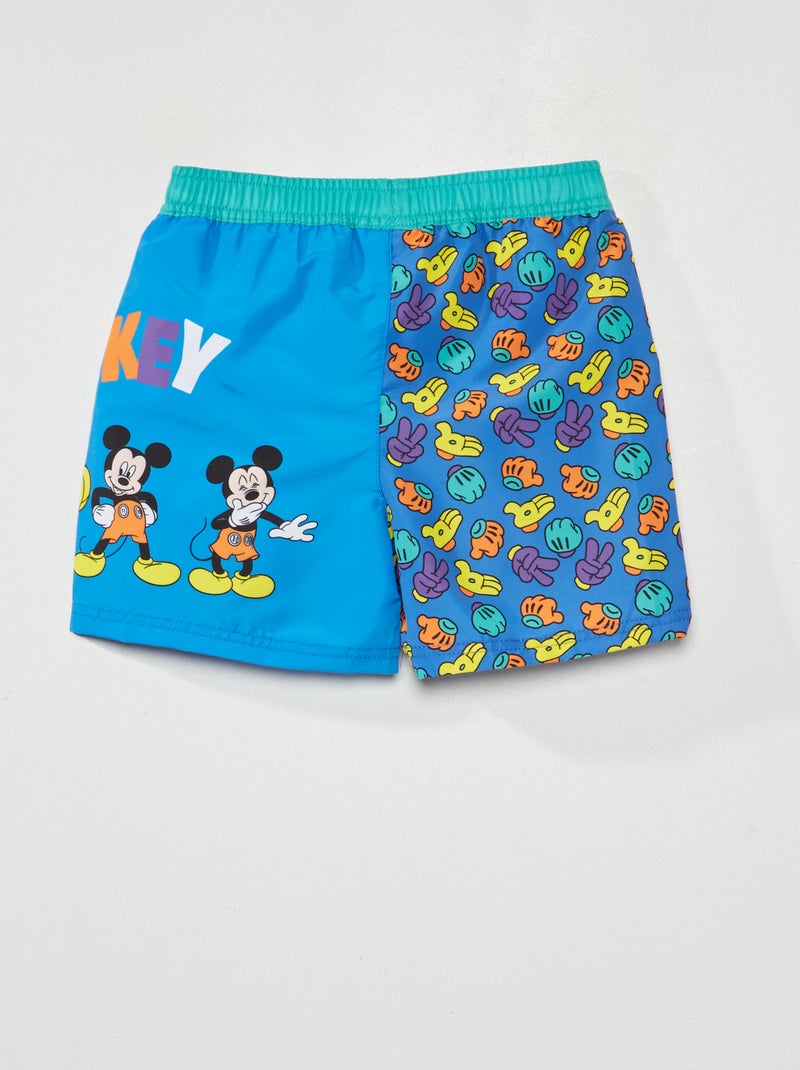 Calções de banho 'Mickey' Azul - Kiabi