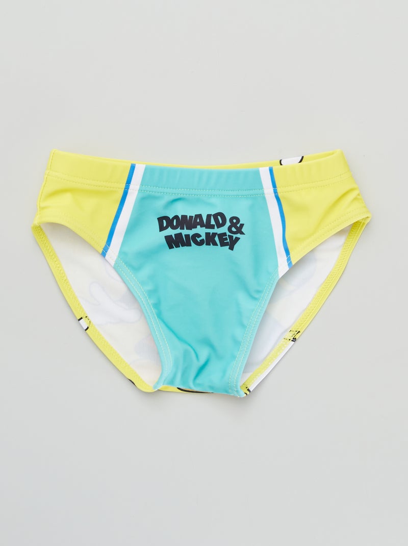 Calções de banho 'Mickey' e 'Donald' Verde - Kiabi