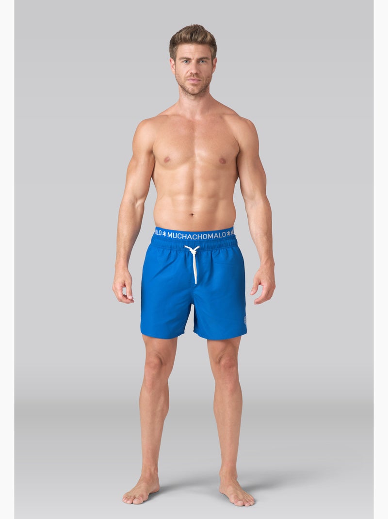 Calções de banho Muchachomalo com boxer a condizer Azul - Kiabi