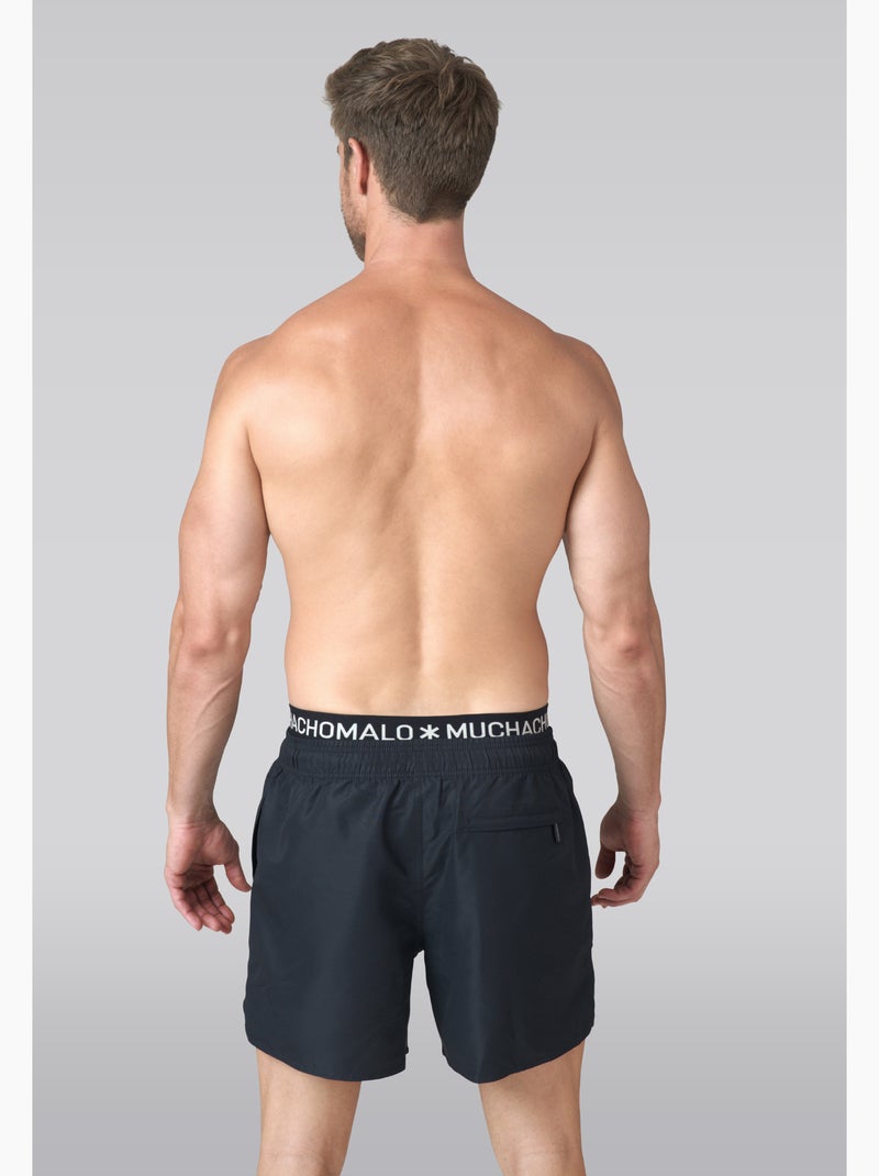 Calções de banho Muchachomalo com boxer a condizer Preto - Kiabi