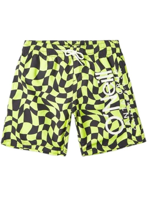 Calções de Banho O'Neill Cali Crazy 14 para Rapaz Amarelo/Preto - Kiabi Calções de Banho O'Neill Cali Crazy 14 para Rapaz Amarelo/Preto - Kiabi