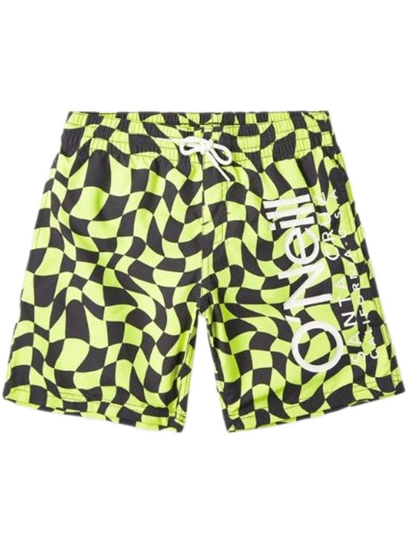 Calções de Banho O'Neill Cali Crazy 14 para Rapaz Amarelo/Preto Amarelo - Kiabi