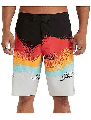Calções de Banho O'Neill Hydro para Homem - Preto/Vermelho/Laranja